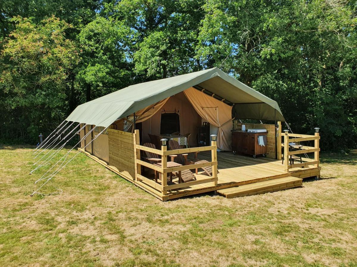 Moulin Du Pommier Glamping & Camping Saulgond ภายนอก รูปภาพ
